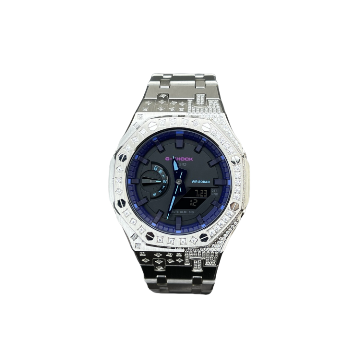 CASIO CASIO Custom Collection GA2100 Collection Quartz Movement Stainless Steel Watchband Watch