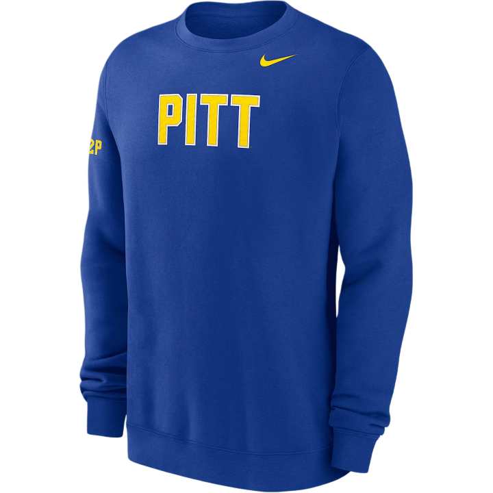 Nike Nike Pitt Club Fleece Men's Nike College Crew-Neck Sweatshirt