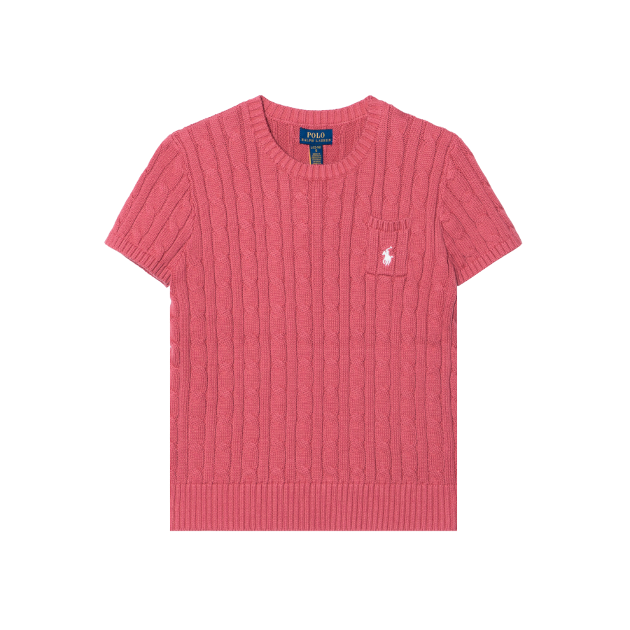 Polo Ralph Lauren Sweater SS25 Standard Red Teenagers