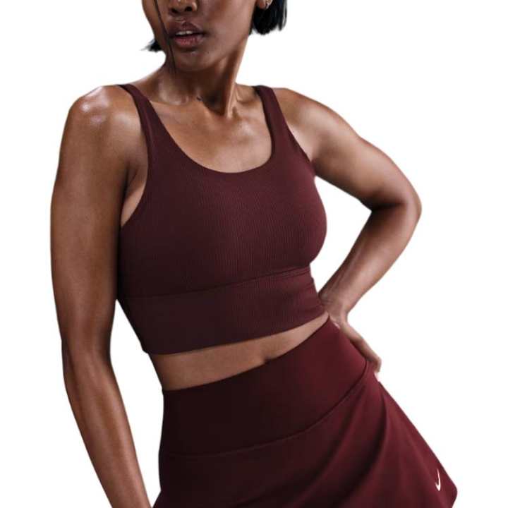 Nike Nike Zenvy Rib Women's Light-Support Padded Longline Sports Bra