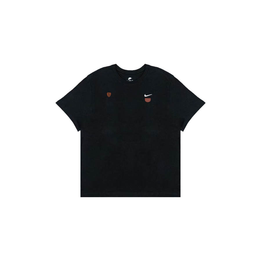 Nike Nike Sportswear T Shirts Men's Black Crew Neck Straight Fit