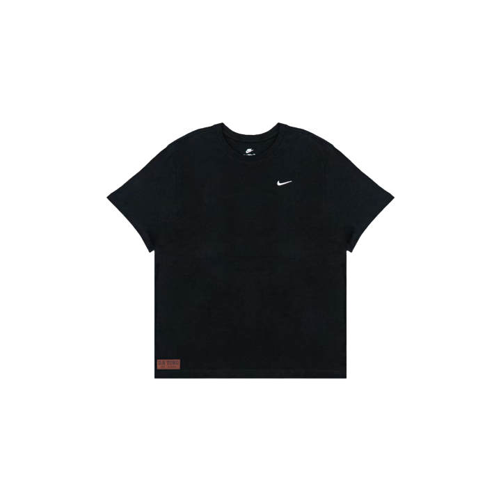 Nike Nike Sportswear T Shirts Men's Black Crew Neck Straight Fit