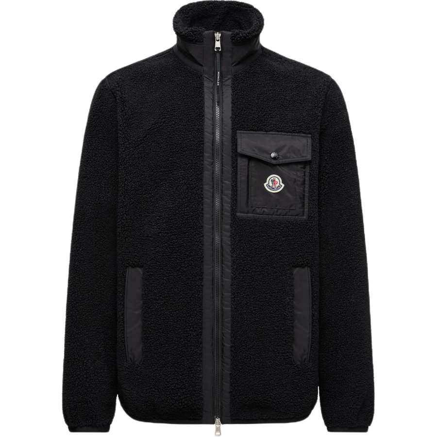 Moncler Moncler Teddy Zip Up Sweatshirt