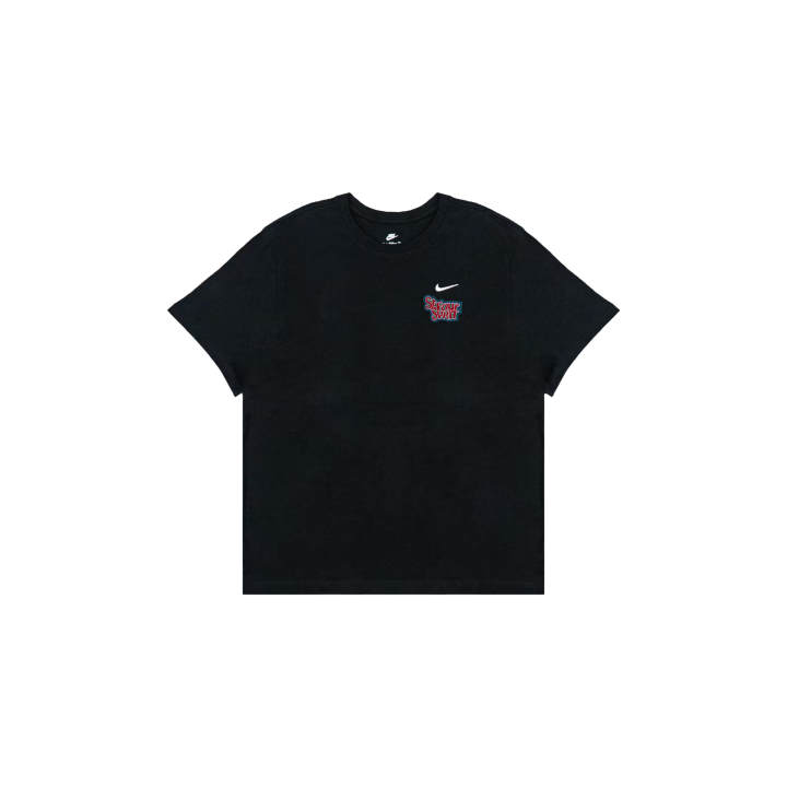 Nike Nike Sportswear T Shirts Men's Black Crew Neck Moderate Straight Fit