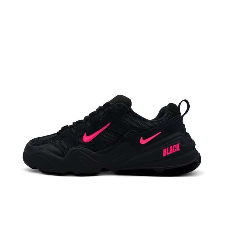 Nike Nike Tech Hera Low top Casual Shoes Unisex Black Pink