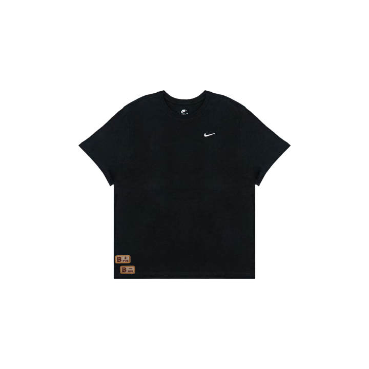 Nike Nike Sportswear T Shirts Men's Black Crew Neck Moderate Straight Fit