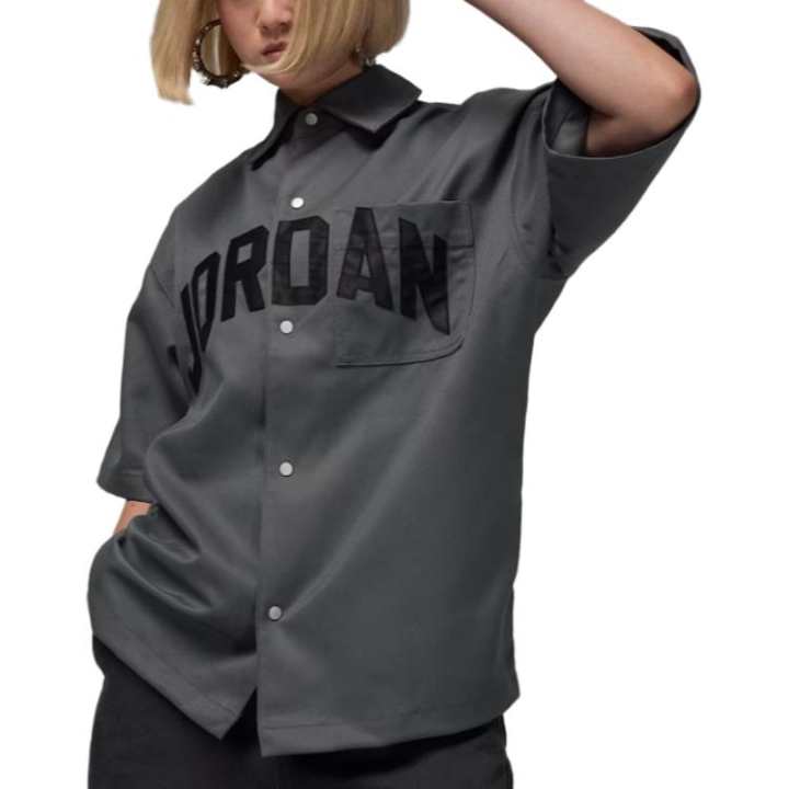 Jordan Jordan Flight Women's Woven Short-Sleeve Top