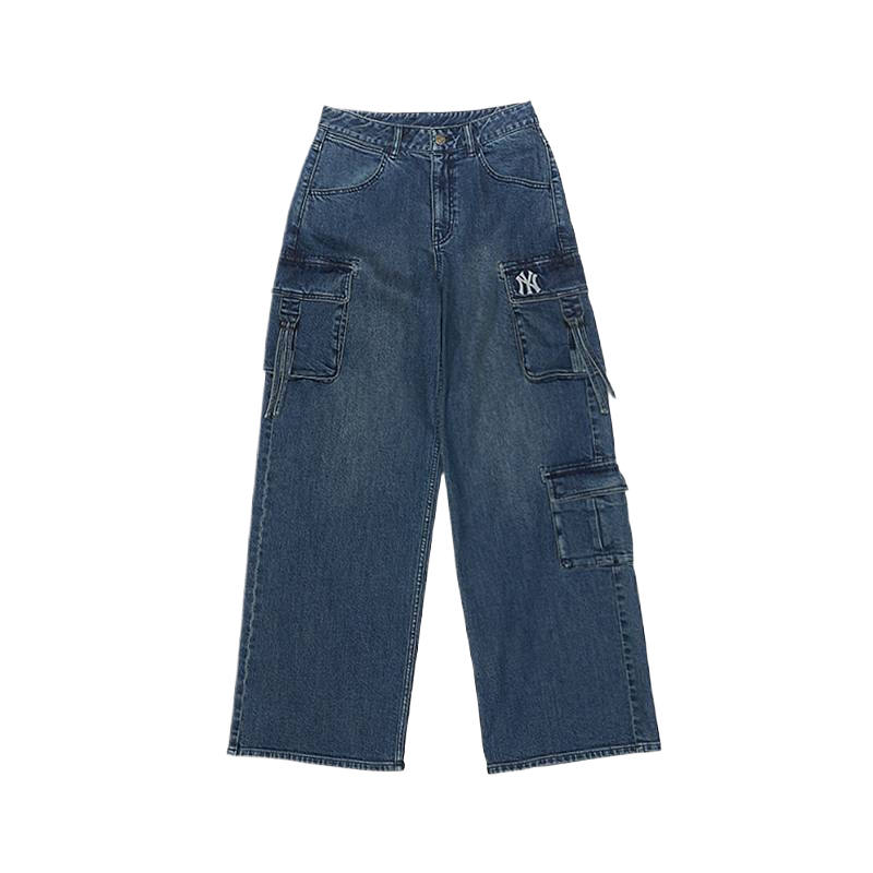 MLB MLB Jeans Women's Indigo Moderate Wide Leg Pants