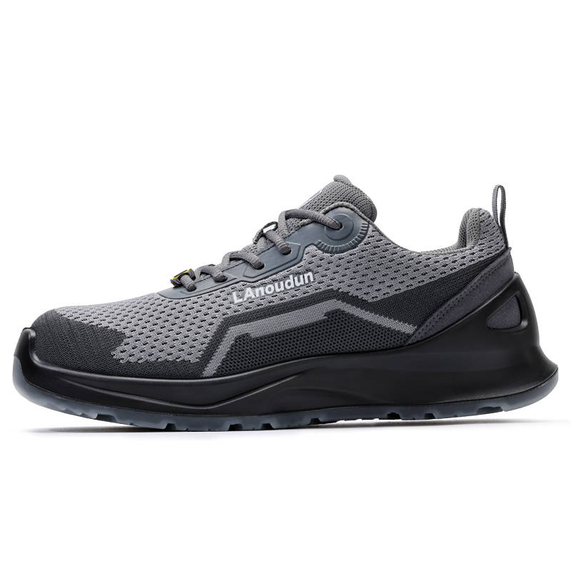 LANOUDUN Non slip, Wear resistant, Impact resistant Low top Outdoor Shoes Men's Dark Gray