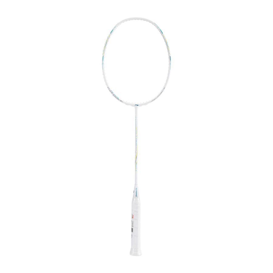 Li-Ning Li Ning Thunder 60 Full Carbon Badminton Rackets Offensive Type Heavy Head, Stiff Shaft Upper Class White