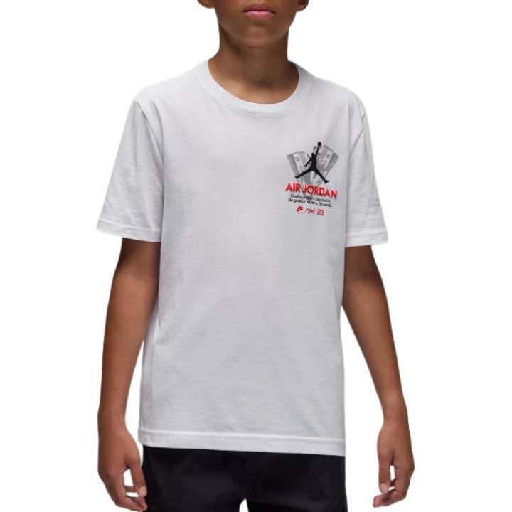 Jordan Jordan Kids T Shirts Crew Neck Moderate