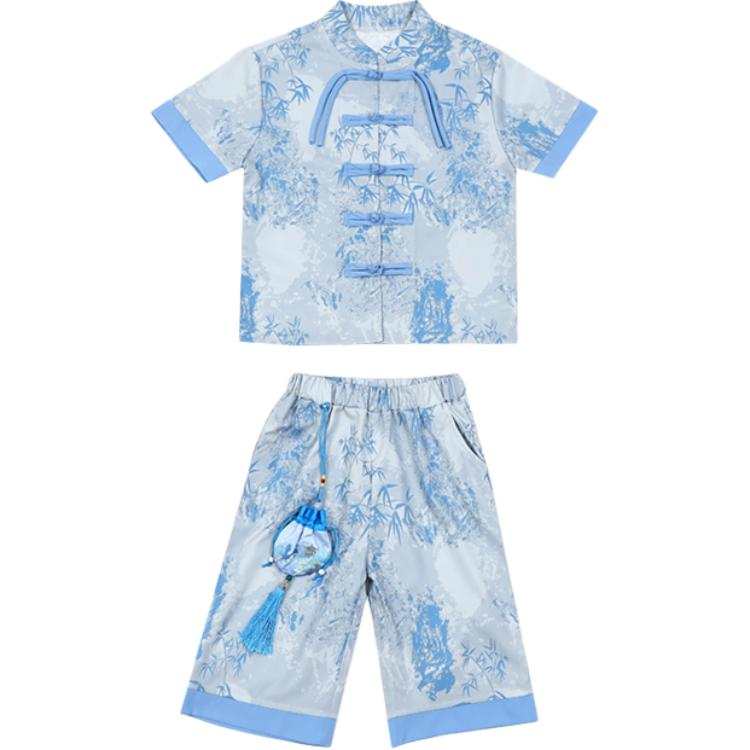 PROTECTCAMEL PROTECTCAMEL Pre School Two Piece Skirt Sets Crew Neck Moderate Short