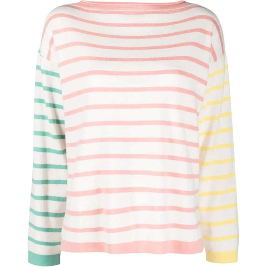 Twinset 【Previous Season】colourblock striped jumper
