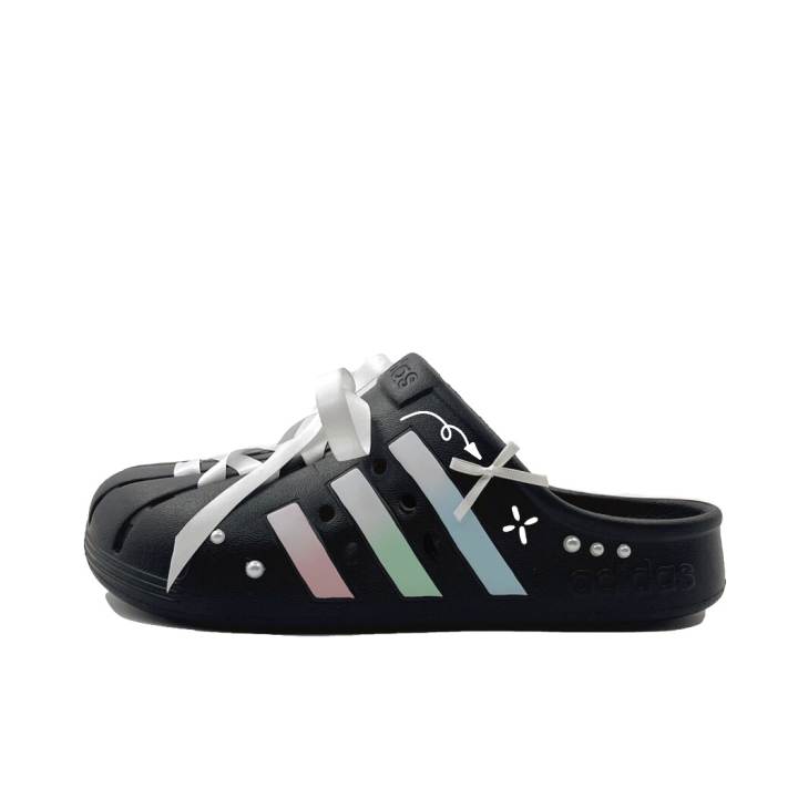 Adidas Adidas ADILETTE CLOGS No Special Function Closed Toe Slippers Unisex Black