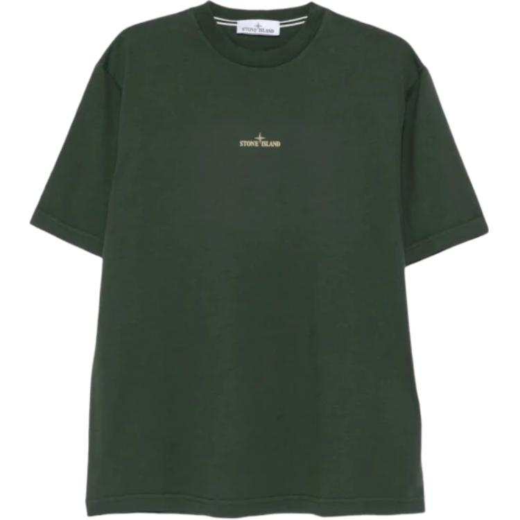 Stone Island logo-print T-shirt