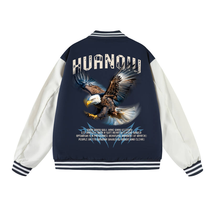 HUANQIU Jackets Unisex Baseball Collar Moderate