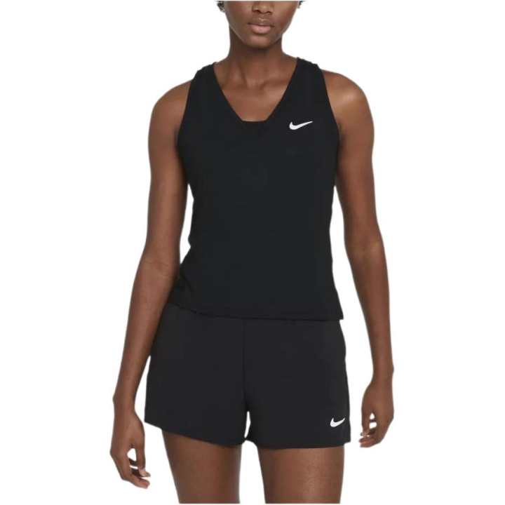 Nike Nike Sleeveless Sports Shirts Women's Black Other