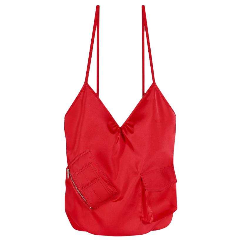 WE11DONE Polyester Handbag Women's Red