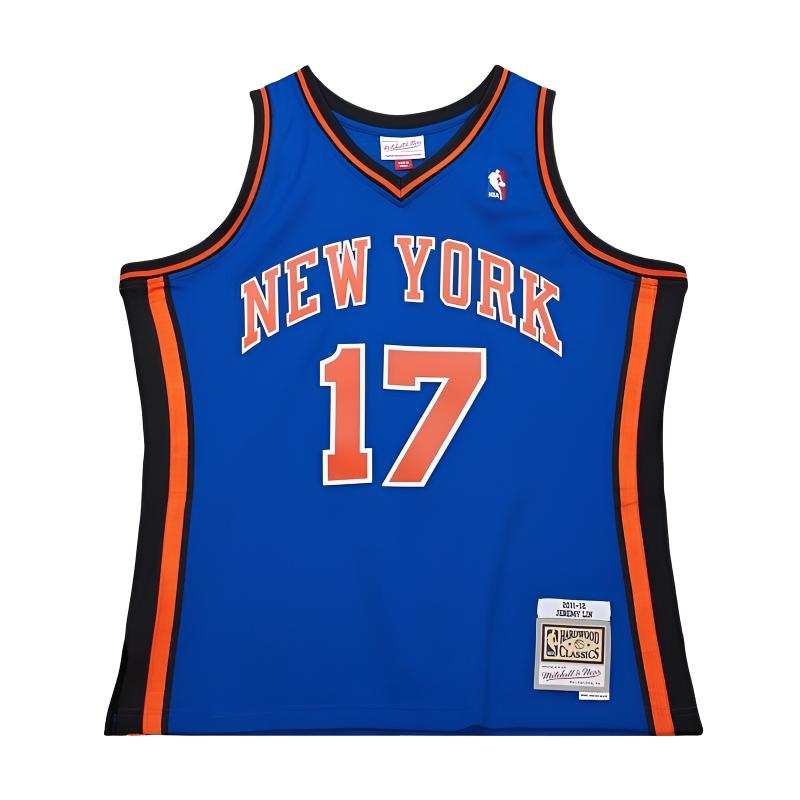 Mitchell Ness x NBA New York Knicks SWINGMAN Fan Edition SU25 Basketball Jersey Men's Blue