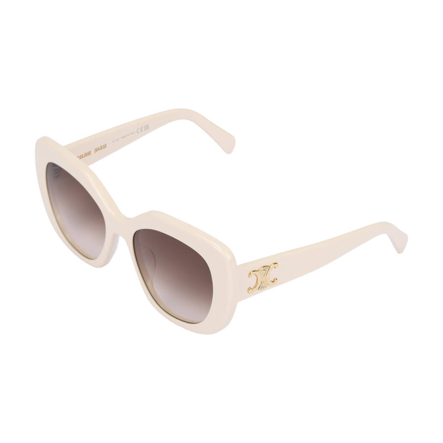 CELINE CELINE Butterfly Sunglasses Women's White