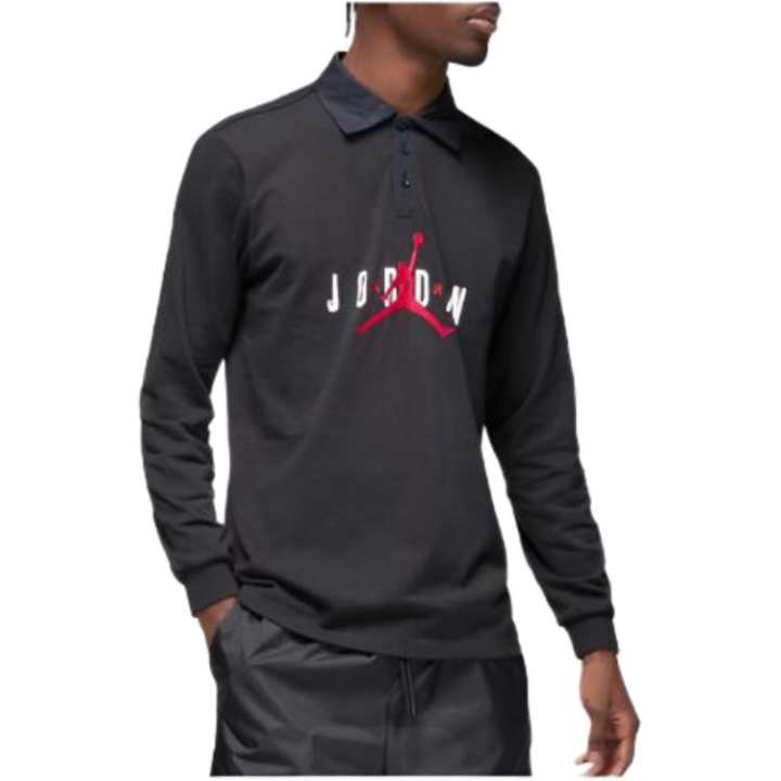 Jordan Jordan Polo Shirts Men's Black Polo Collar Moderate Other