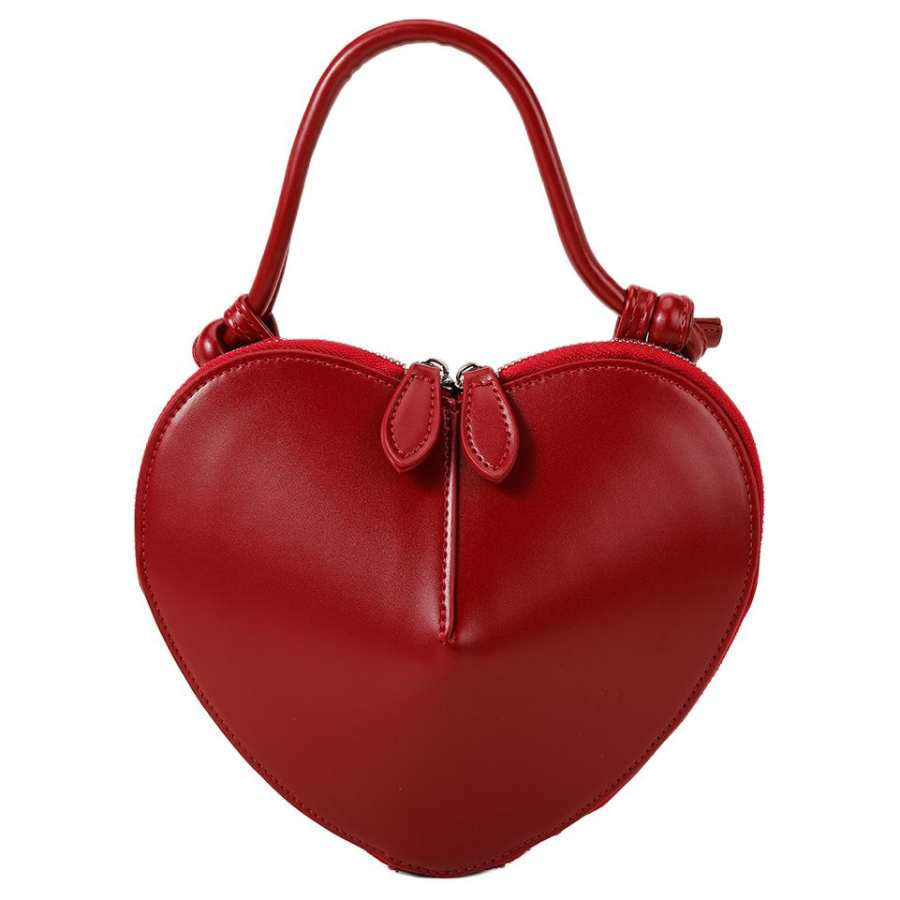 PAYOT Synthetic Leather Shoulder Bag, Crossbody Bag, Handbag Regular Women's Cherry Red