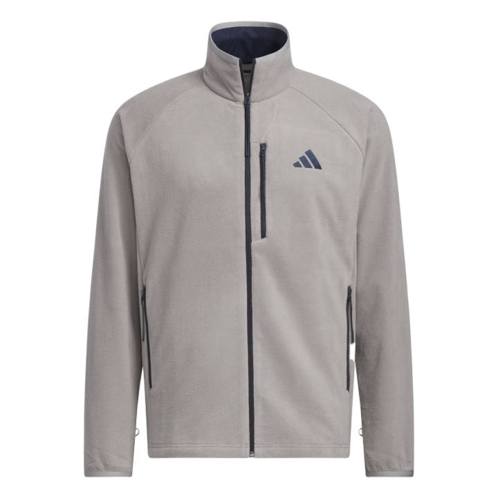 Adidas Adidas Velvet Jackets Unisex Gray Turtleneck Moderate