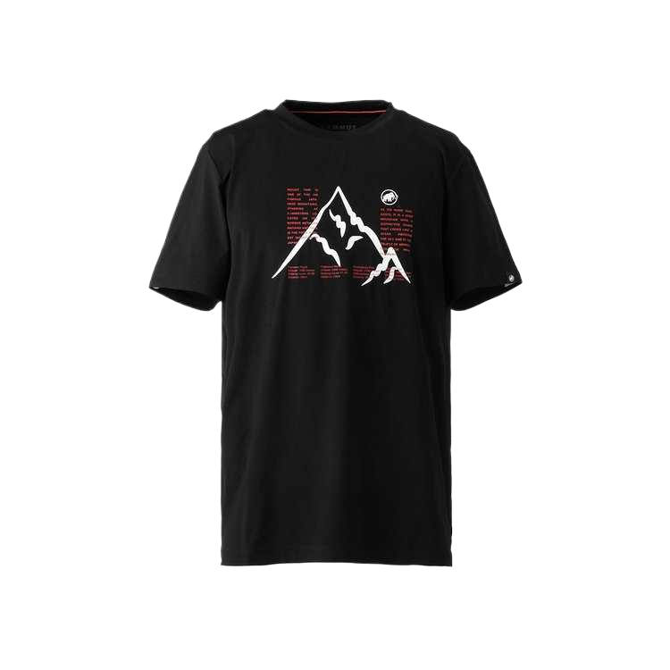 MAMMUT QD T Shirts Men's Crew Neck Moderate