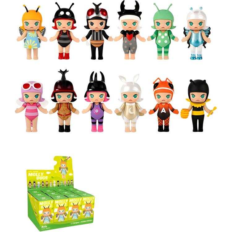 POP MART Molly Insect Inspired Collection Mystery Boxes Whole Set 12 Pcs