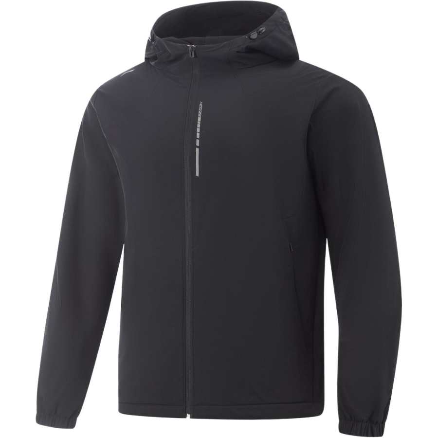 Li-Ning Li Ning Fitness, Fleece Lined Thermal City Cycling Commute Casual Sports Training Windproof Water Repellent Hooded