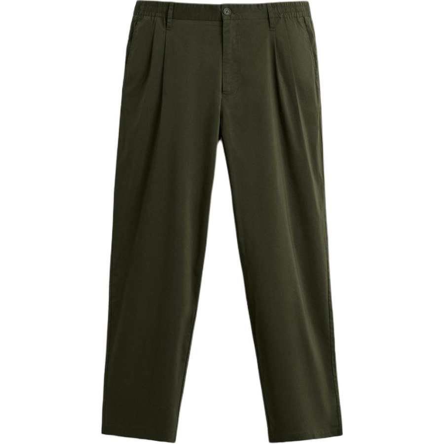 ZARA Casual Pants Men's Green Moderate Straight Fit Pants
