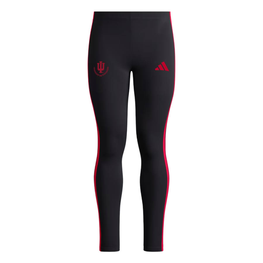 Adidas Adidas Free Shipping With AdiClub Indiana Hoosiers Essentials 3 Stripes Cotton Legging