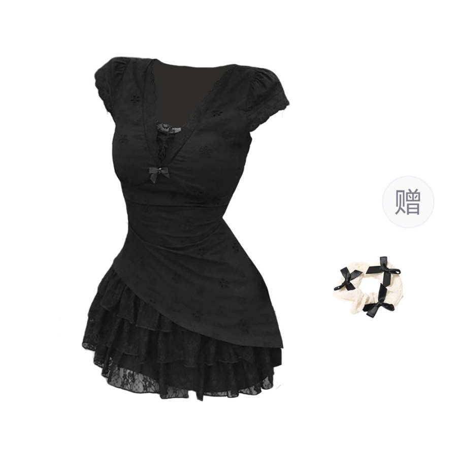 CPAURA Short Sleeved Dress Women's