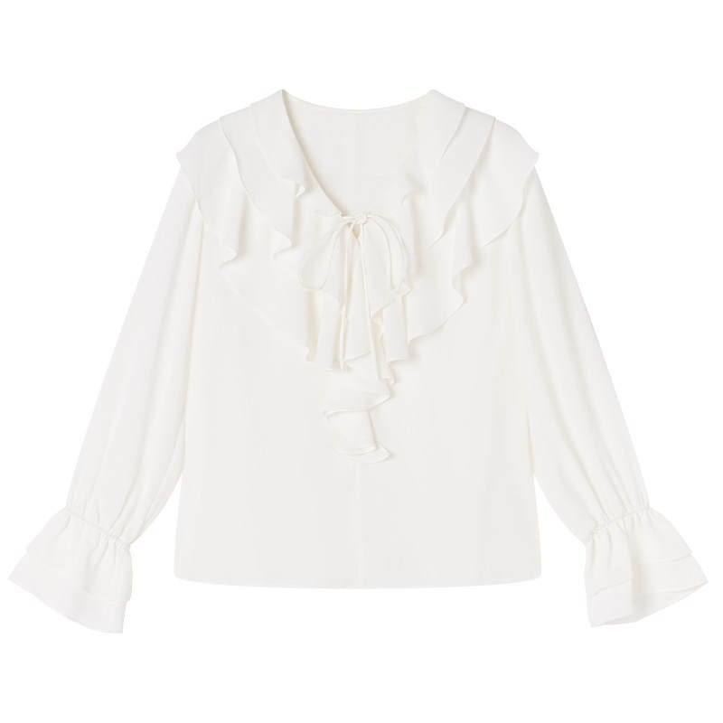 XIANGYING Chiffon Shirt Women's