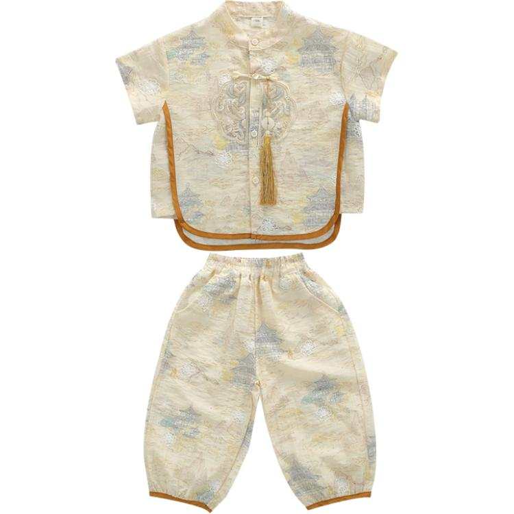 PROTECTCAMEL PROTECTCAMEL Kids Two Piece Skirt Sets Crew Neck Moderate Short