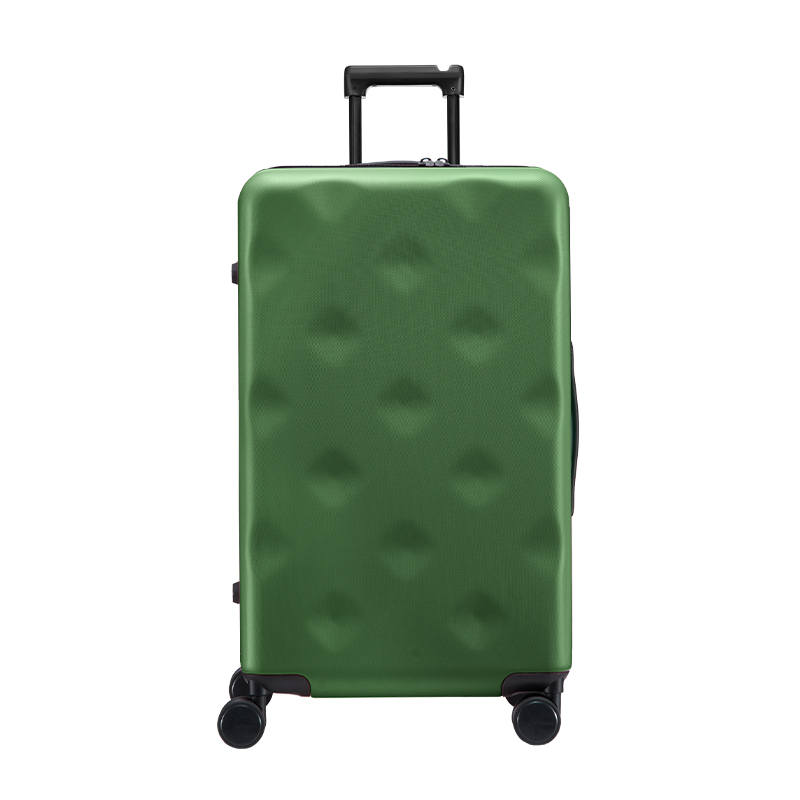 Bromen Super Light PC Spinner Wheels Trolley Bag Unisex Multicolor