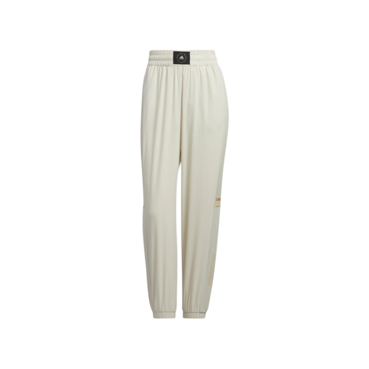 Adidas Adidas Knitted Sweatpants Women's Ivory White Moderate Cuffed Pants
