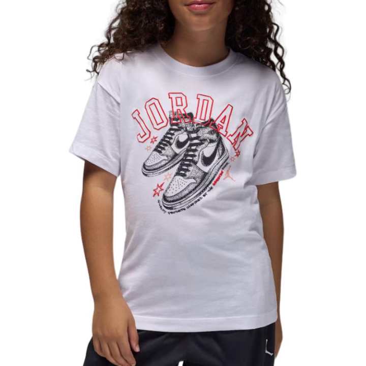 Jordan Jordan Kids T Shirts Crew Neck Moderate