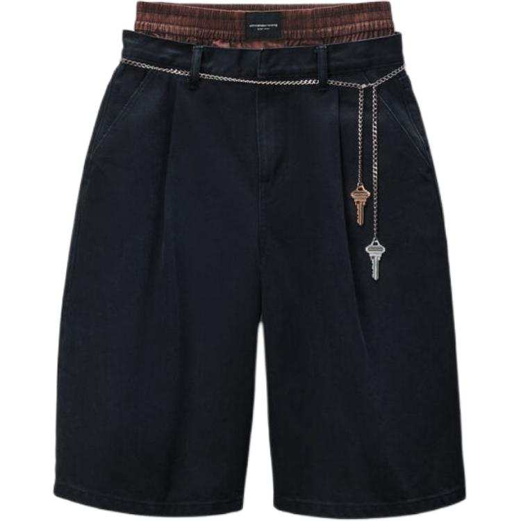 Alexander Wang pleated chain-embellished shorts