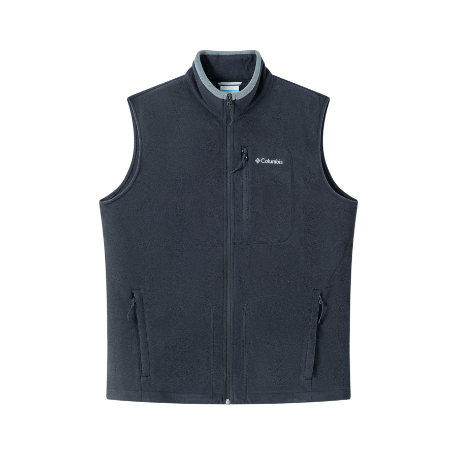Columbia Hiking Polyester Comfortable Outdoor Fleece Lined Windproof Thermal Vest Men's
