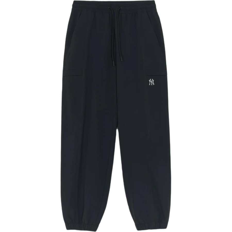 MLB MLB Knitted Sweatpants Women's Black Moderate Cuffed Pants