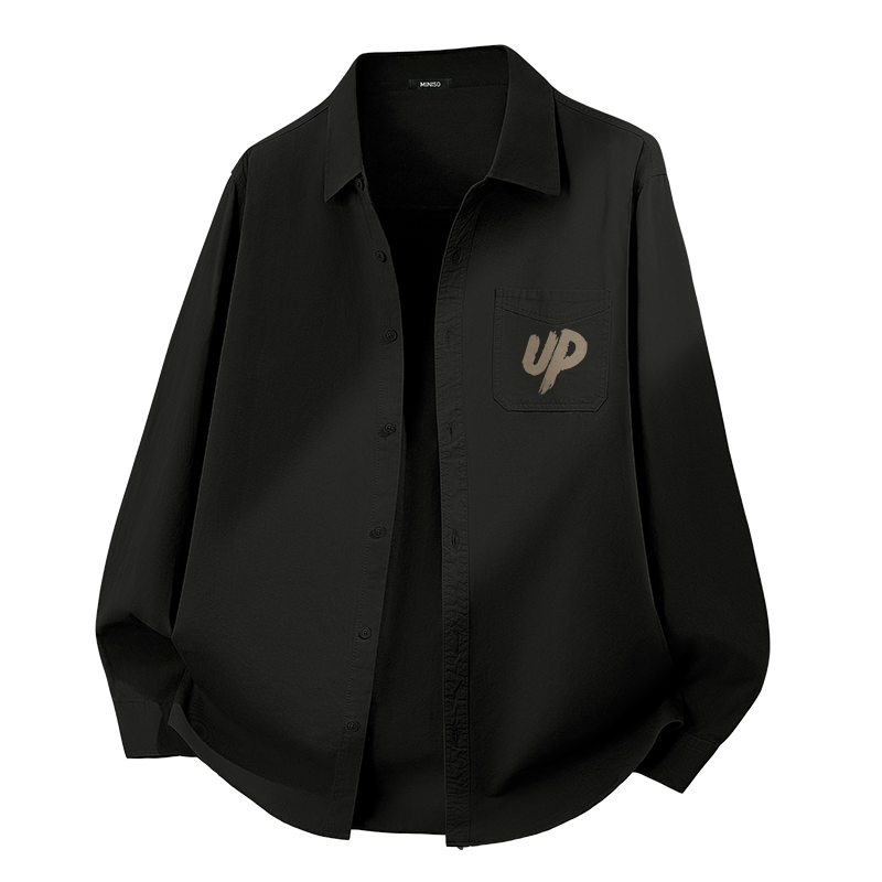 MINISO MINISO Shirts Unisex Lapel Moderate Workwear