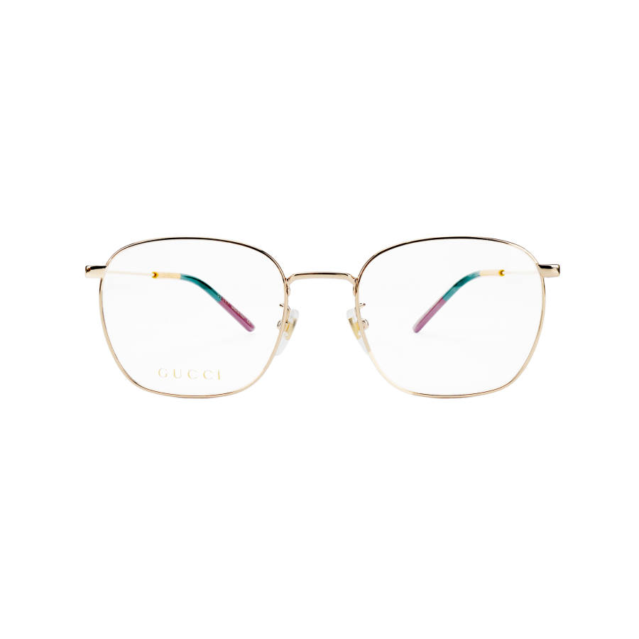 GUCCI GUCCI Square Eyeglass Frames Men's