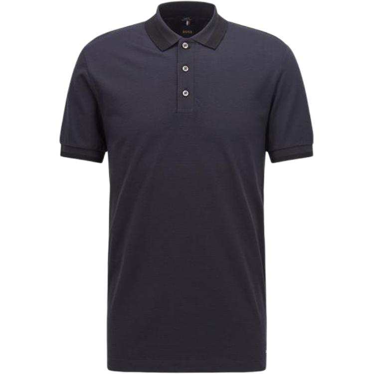 HUGO BOSS FW22 Polo Shirt Men's Dark Blue