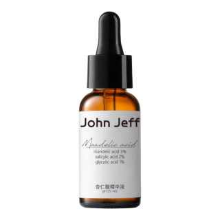 JOHN JEFF JohnJeff Mandelic Acid Serum Lotion Exfoliating Acne Fighting Pimple Removal 30ml