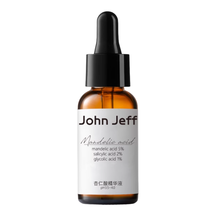 JOHN JEFF JohnJeff Mandelic Acid Serum Lotion Exfoliating Acne Fighting Pimple Removal 30ml