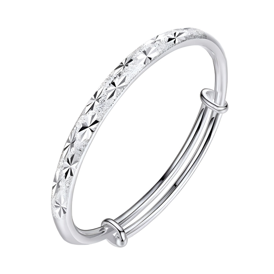 ZSY 999 Fine Silver Material Sterling Silver Bangles Women's