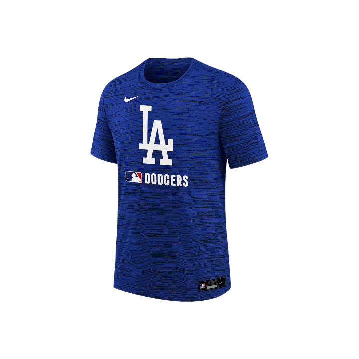 Nike Nike x MLB Los Angeles Dodgers T Shirt SS25 Authentic Collection Velocity Kids'