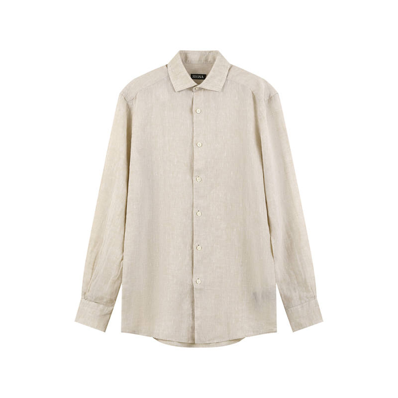 Ermenegildo Zegna Long Sleeved Shirt Men's Mixed