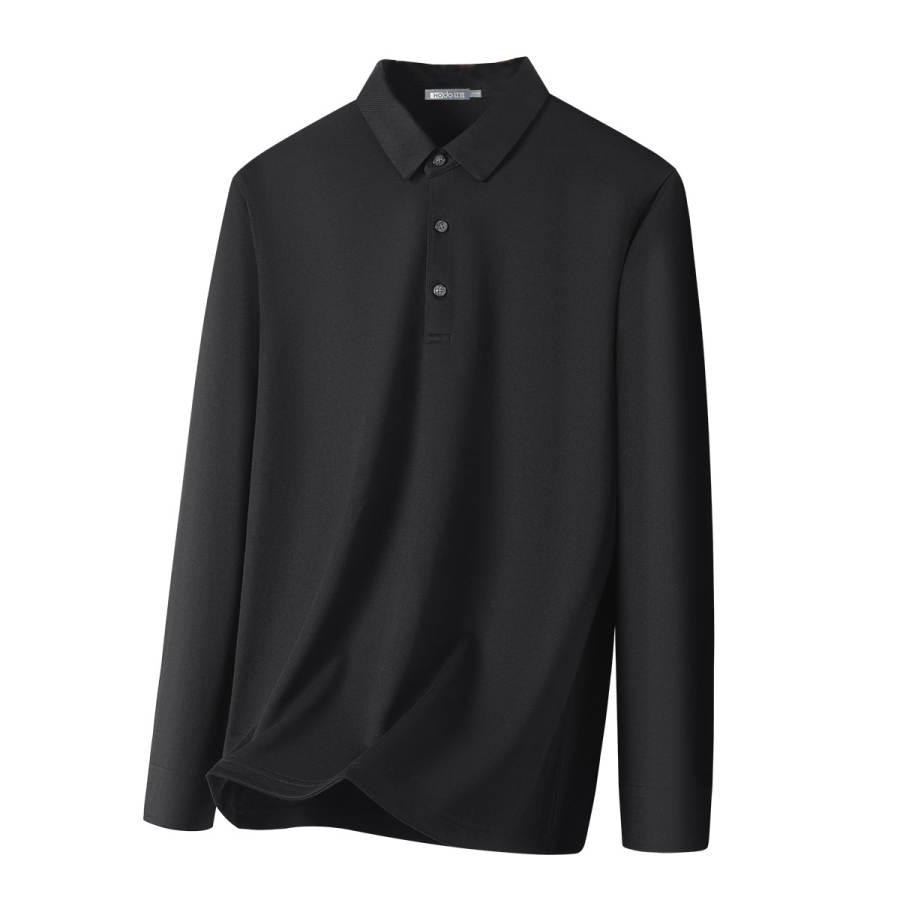 Hodo Knitwear Men's Black Crew Neck Moderate Other